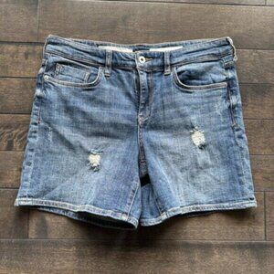 Anthropologie Pilcro Slim Boyfriend Jean Shorts